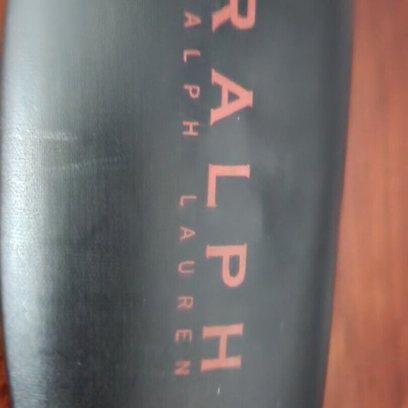 Ralph Lauren hard shell eyeglass case Red lettering - Picture 7 of 9